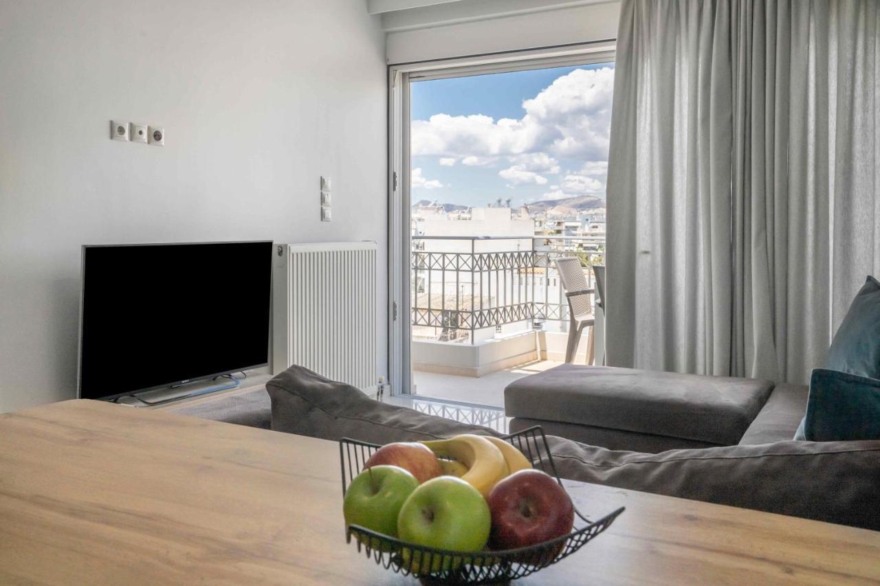 אתונה Lis153 By Smart Cozy Suites - Top Floors With Amazing City View - Available 24Hr מראה חיצוני תמונה