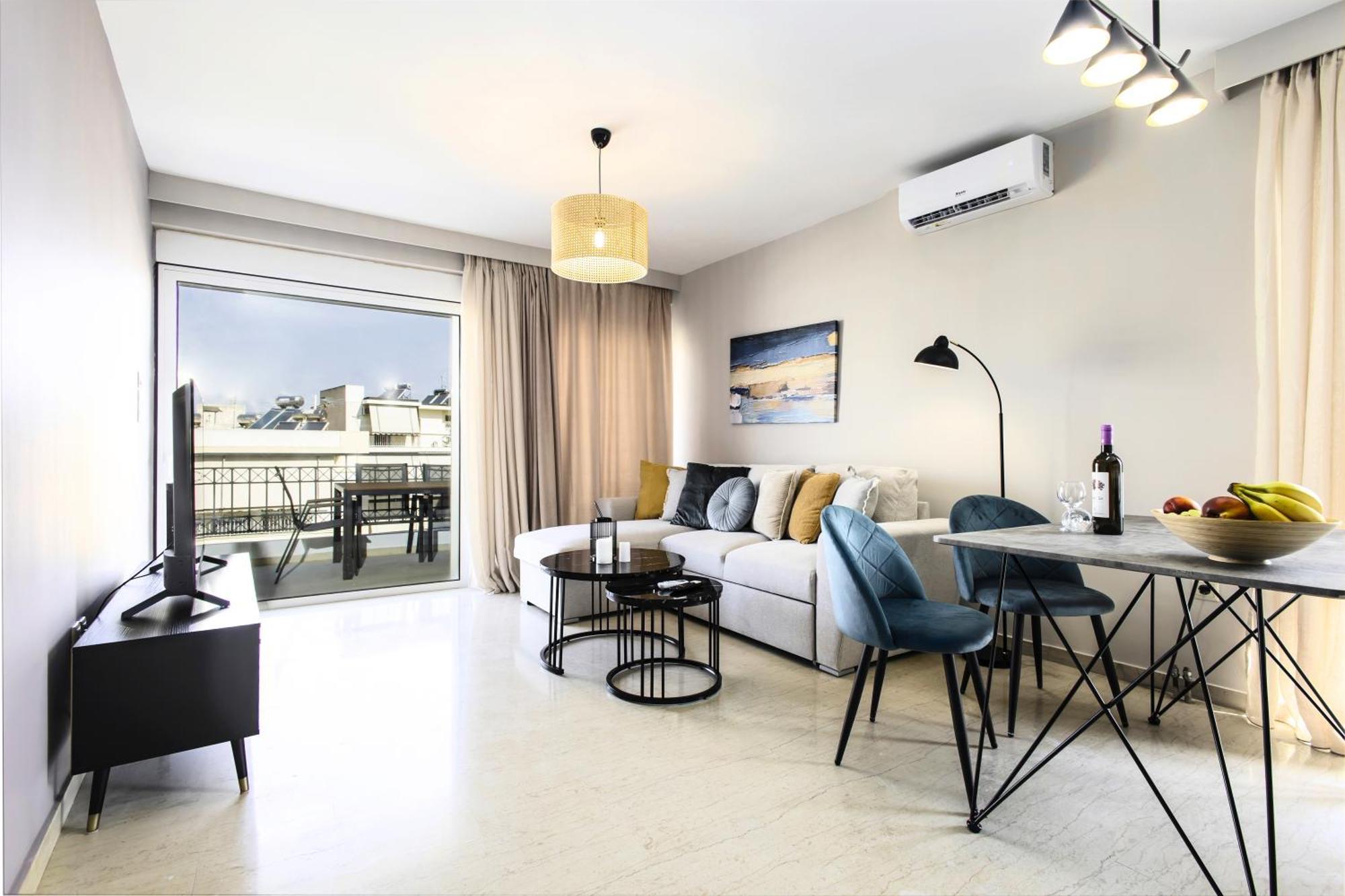 אתונה Lis153 By Smart Cozy Suites - Top Floors With Amazing City View - Available 24Hr מראה חיצוני תמונה