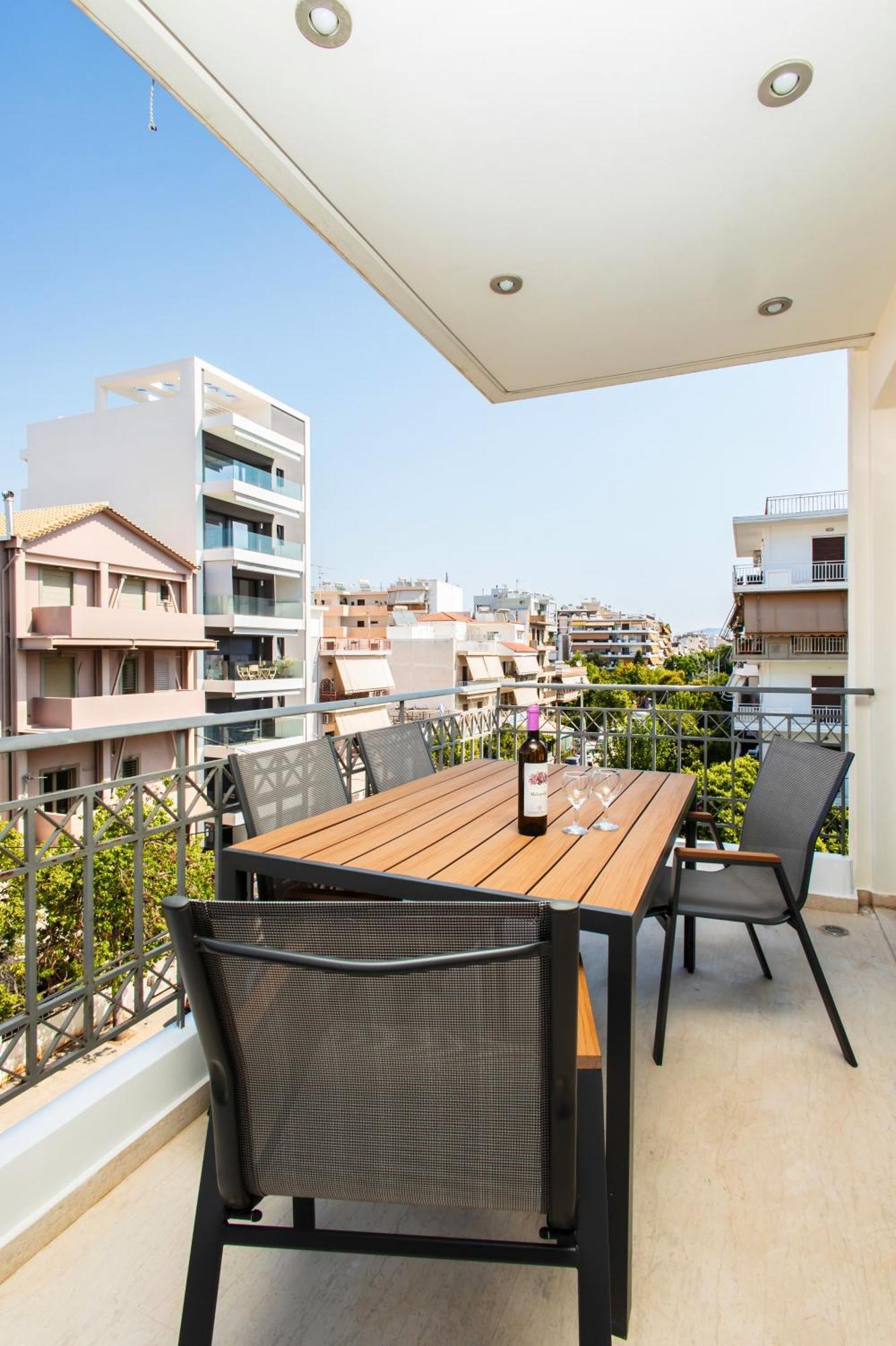 אתונה Lis153 By Smart Cozy Suites - Top Floors With Amazing City View - Available 24Hr מראה חיצוני תמונה