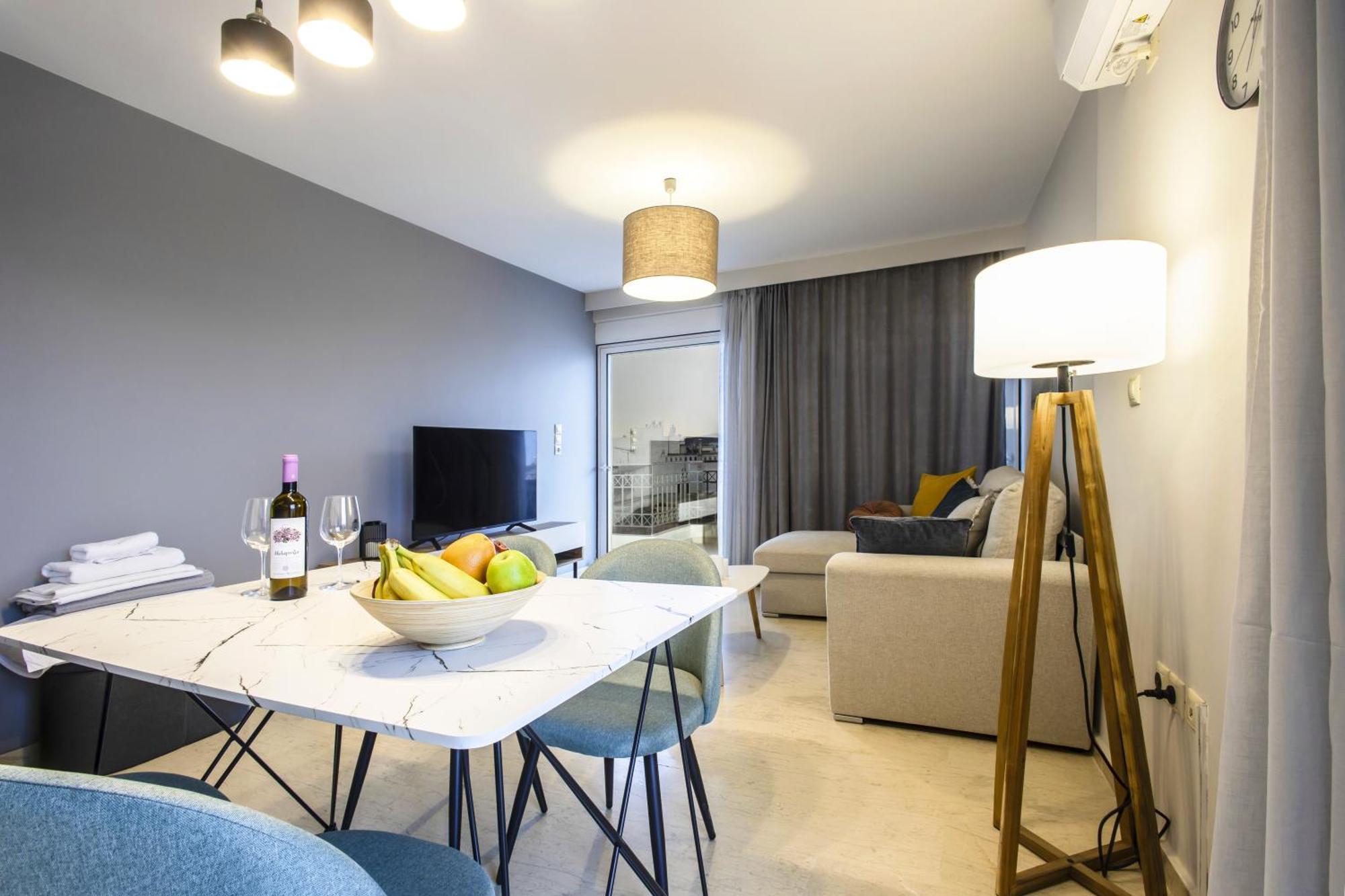 אתונה Lis153 By Smart Cozy Suites - Top Floors With Amazing City View - Available 24Hr מראה חיצוני תמונה