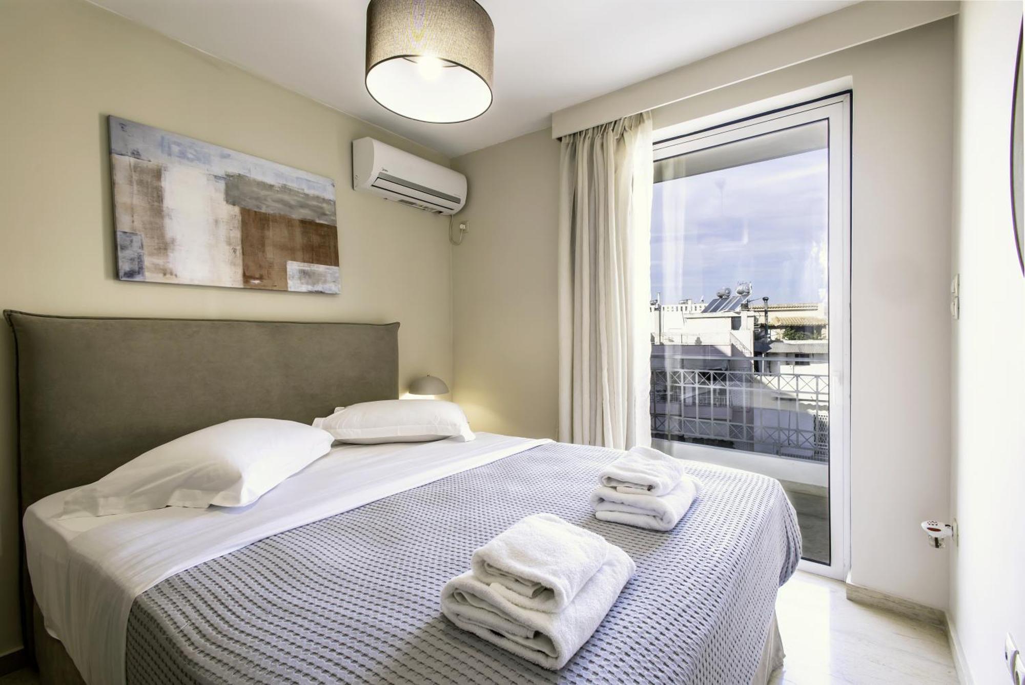 אתונה Lis153 By Smart Cozy Suites - Top Floors With Amazing City View - Available 24Hr מראה חיצוני תמונה